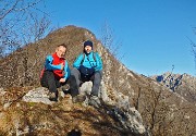 Anello Monte Ocone (1410 m) e Corna Camozzera (1452 m) dal Pertus (1300 m) il 5 gennaio 2015 - FOTOGALLERY